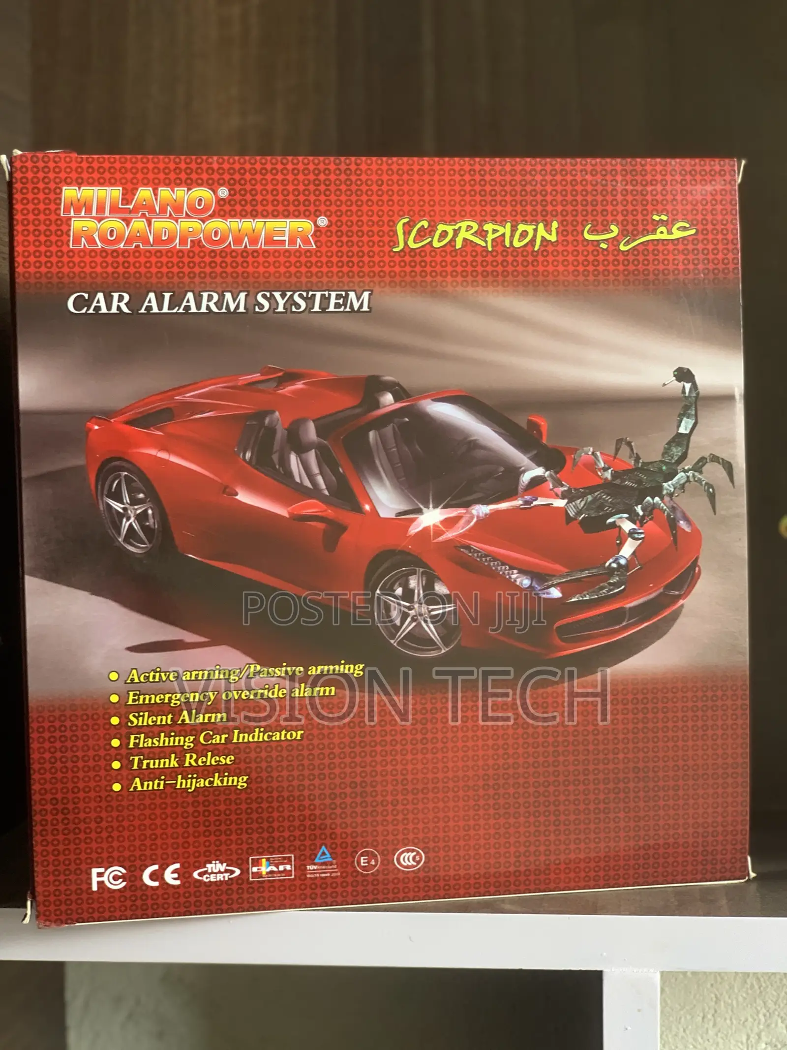Milano Roadpower Car Alarm System