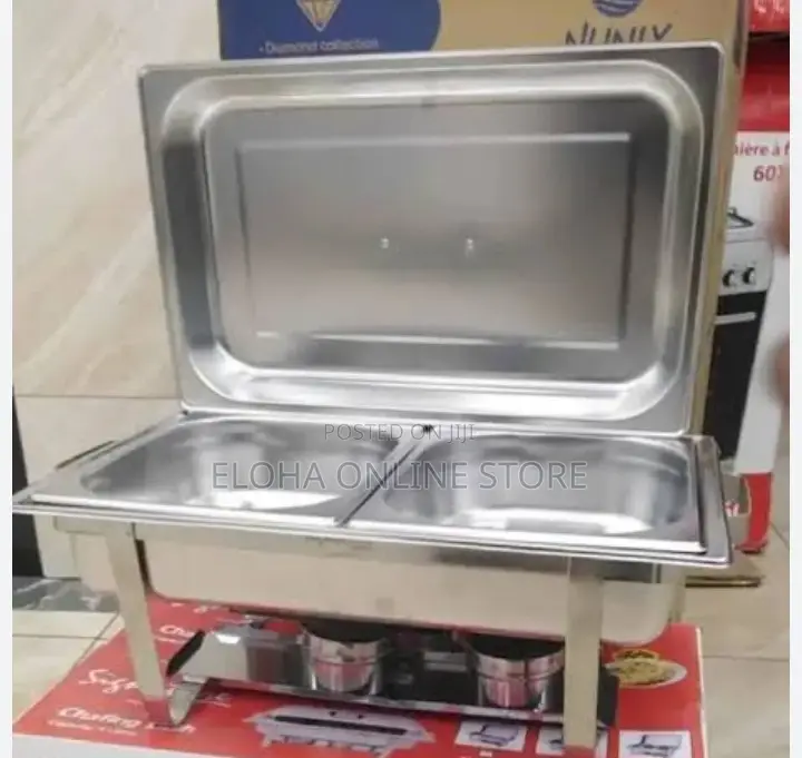 Stainless Steel Double Chaffing Dish 11L