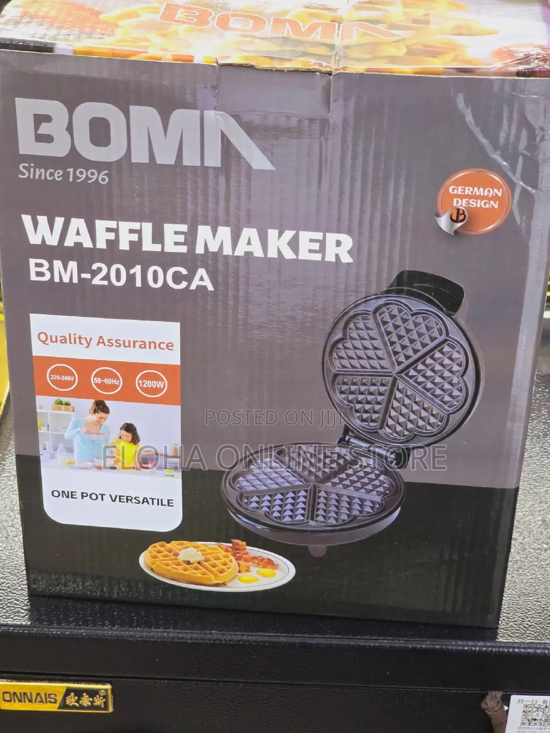 Boman Waffle Maker Bm-2010ca