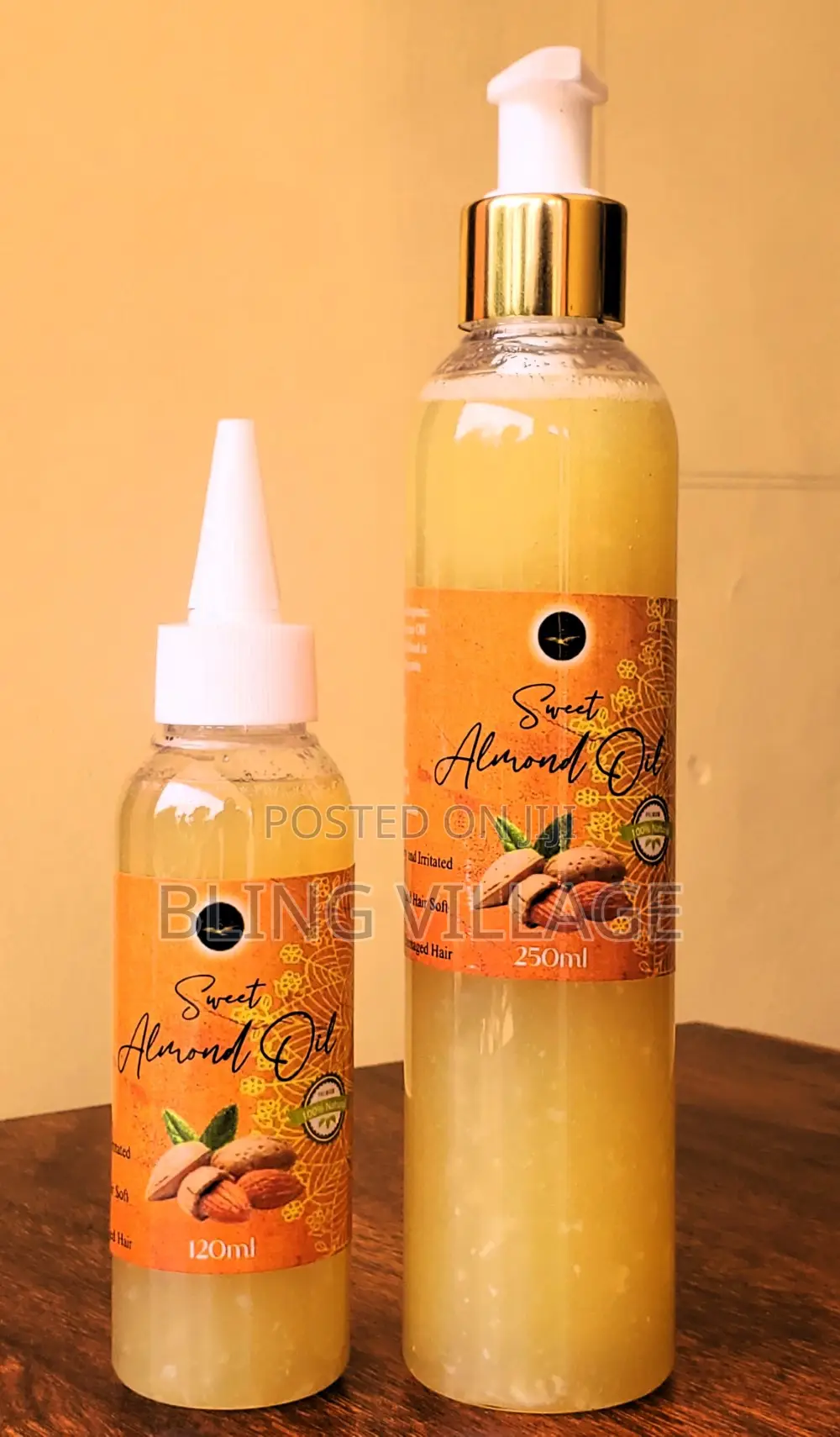 Sweet Almond Oil Organic 250ml