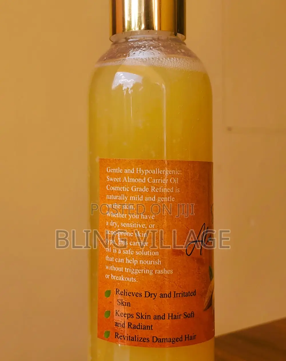 Sweet Almond Oil Organic 250ml