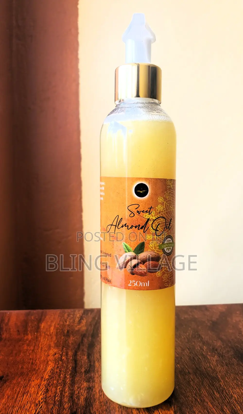 Sweet Almond Oil Organic 250ml