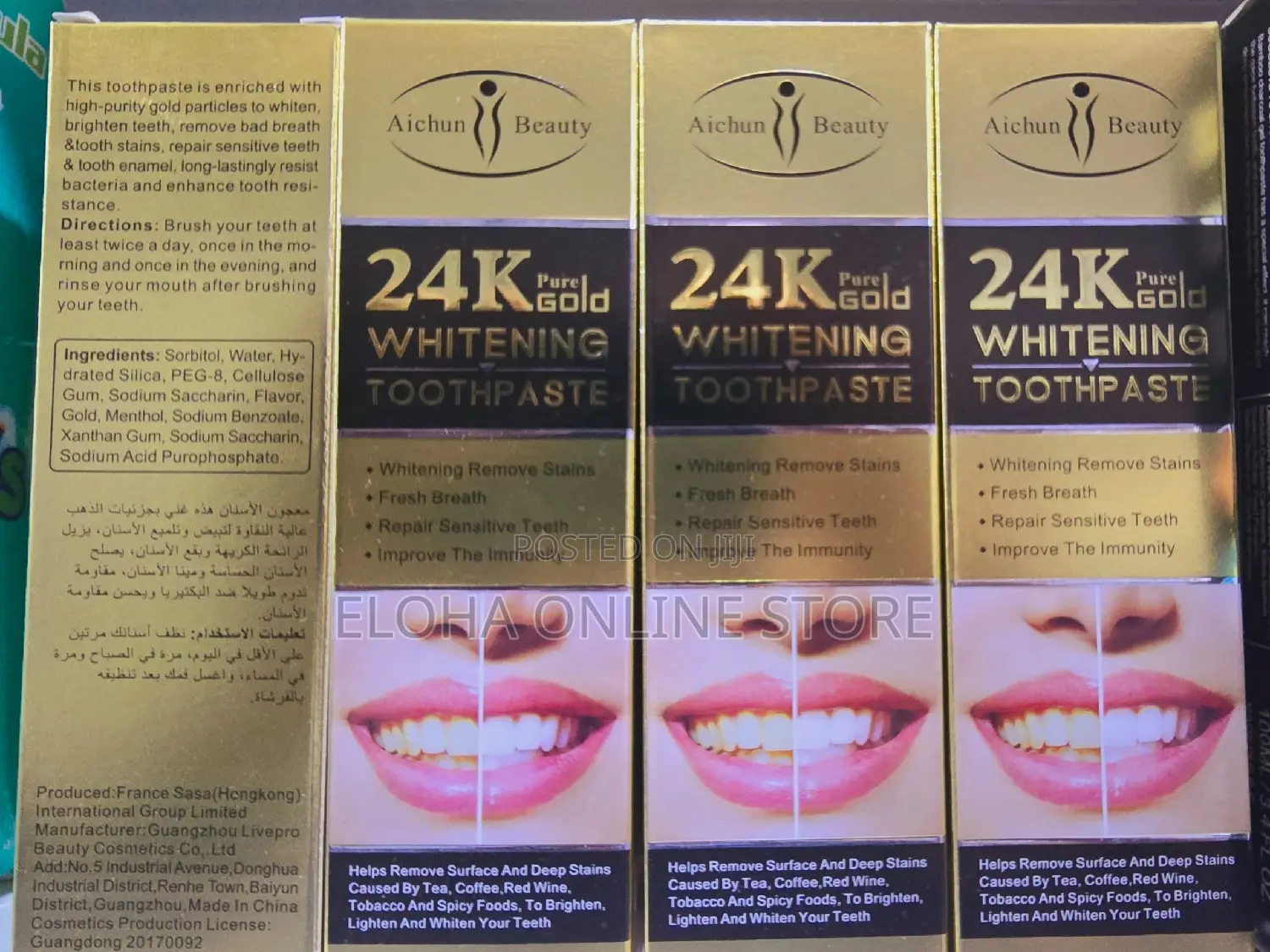  Pure Gold Whitening Toothpaste
