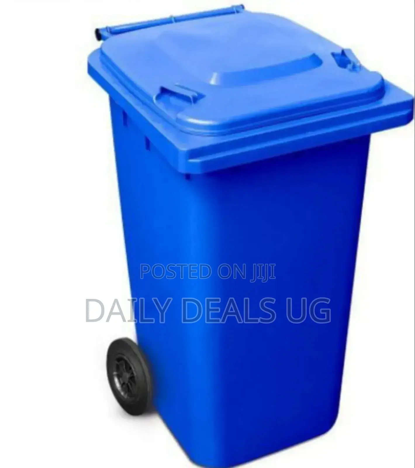 Biggest Blue Trash Can