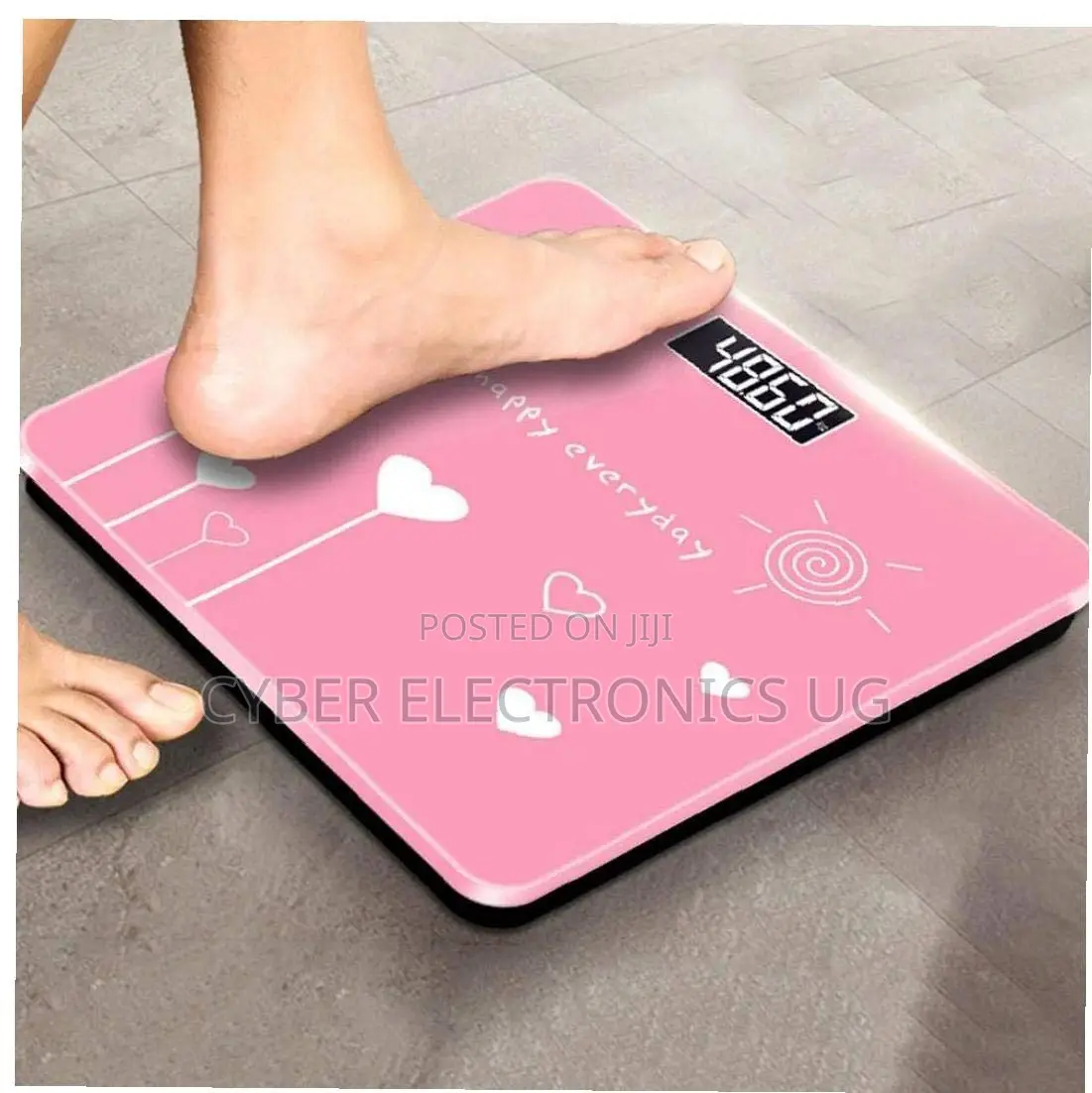 Cales Led Digital Weighing Bathroom Scales Body Weight Scale