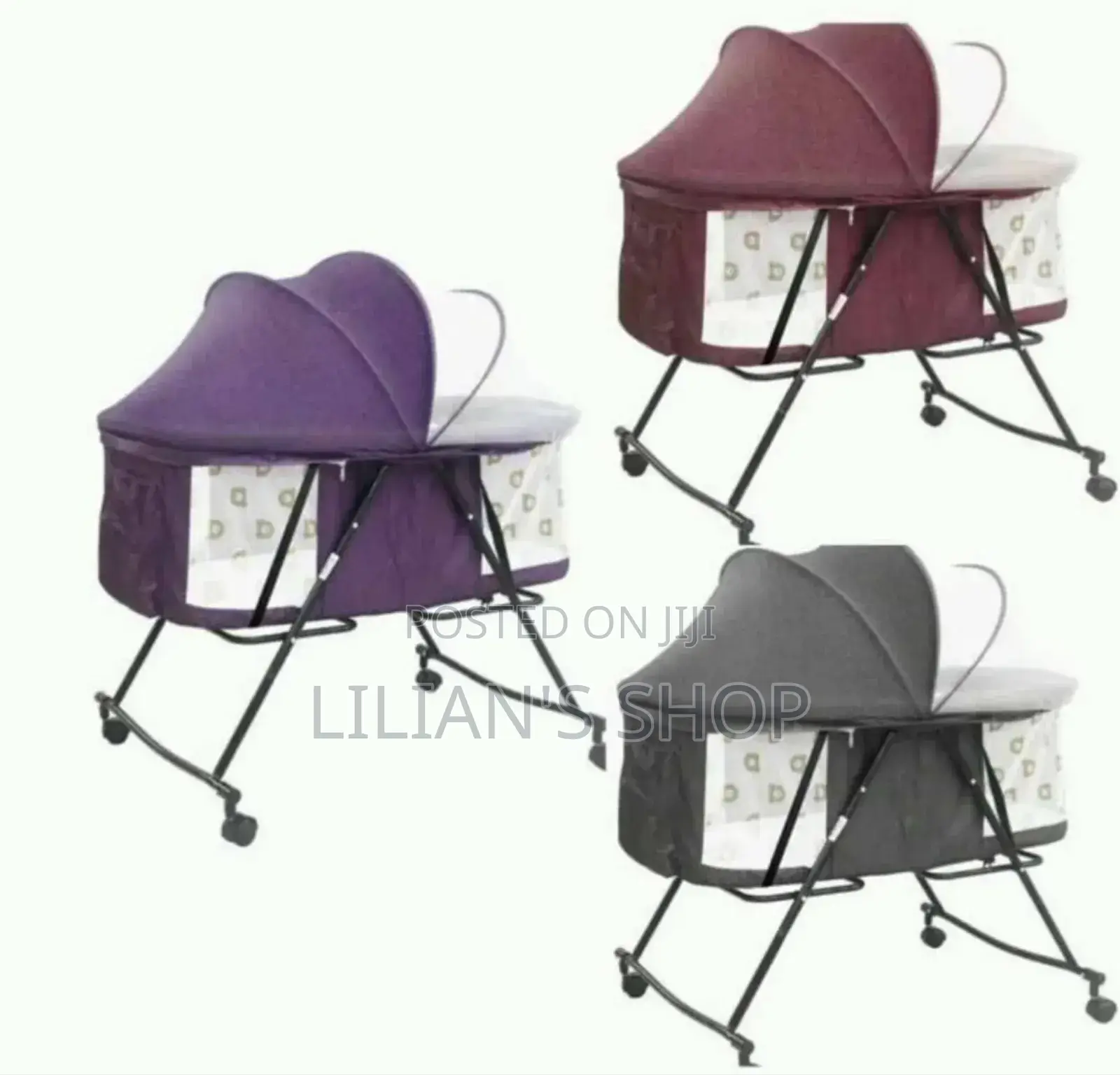 Baby Portable Crib/Crib With Wheels and Mosquito Net