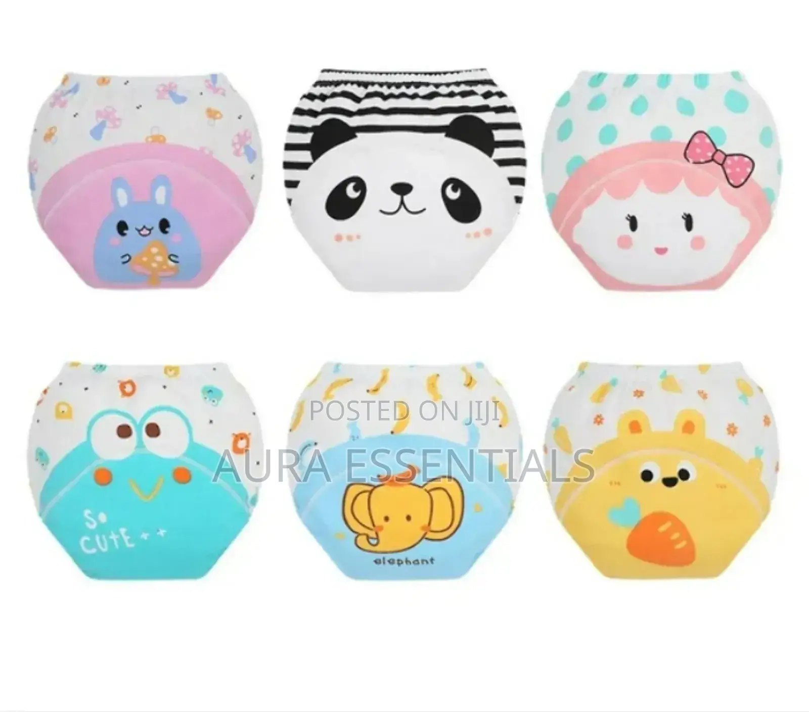 1 Reusable Baby Cotton Diaper Pants