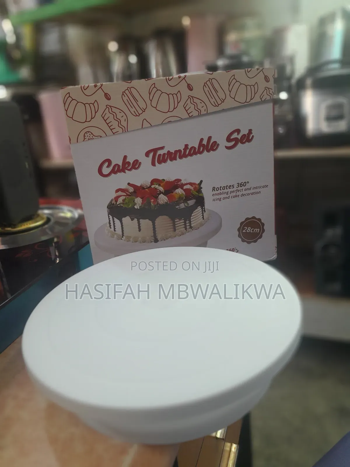 Cake Turn Table Set