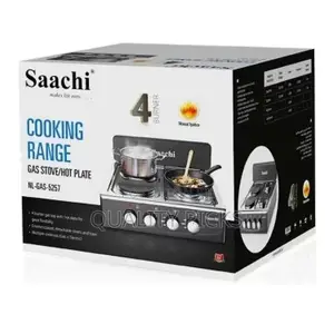 Saachi 2 Gas +2 Electric Hot Plate Table Top Cooker