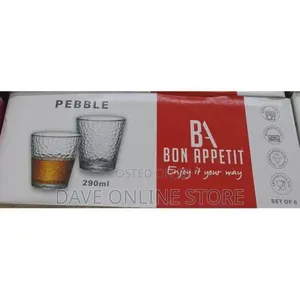 Pebble Bon Appetit 290ml Glass Luminarc 6 Pieces