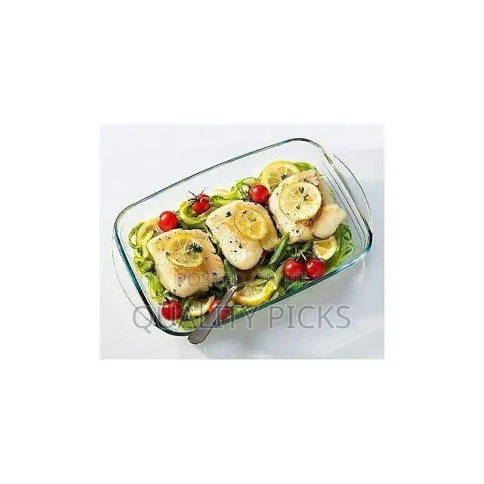Pyrex Rectangle Glass Oven Serving Baking Dish - Colourless