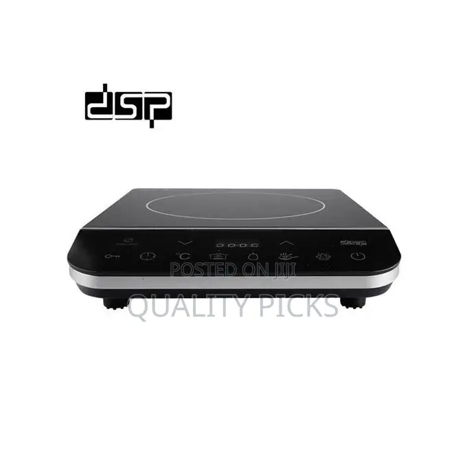 DSP Single Burner Electric Induction Cooker Hot Plate-Black