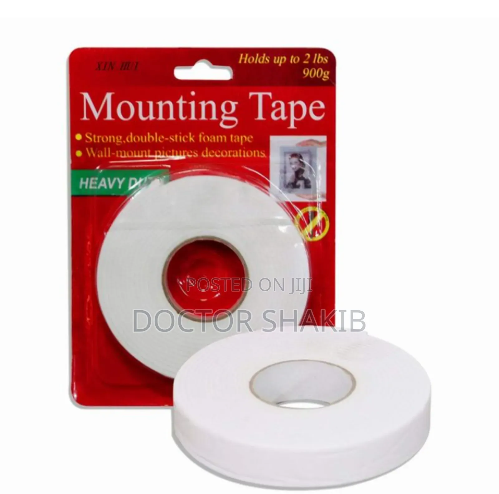 New 1mm 900g Mounting Double Tape