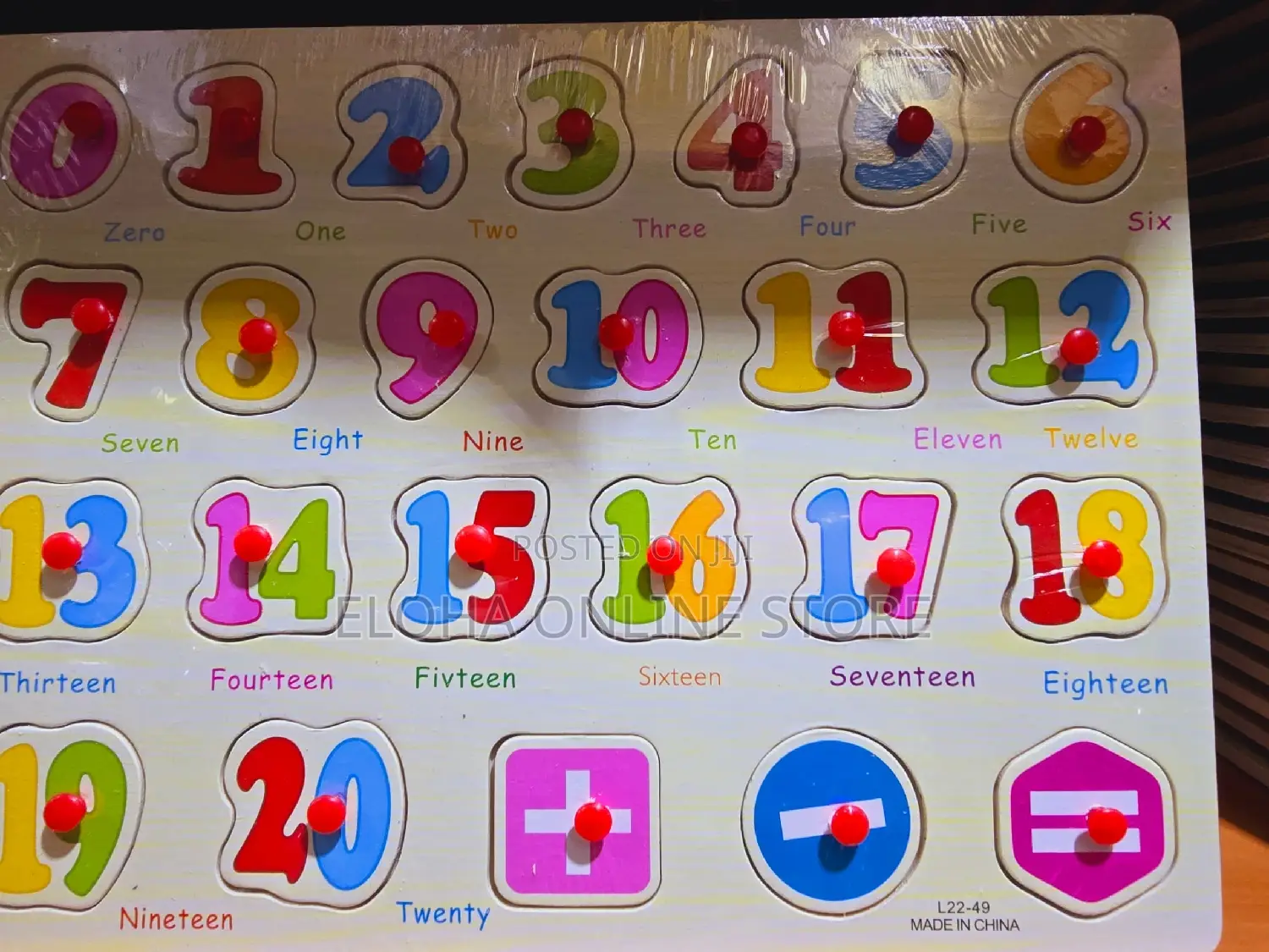 Multicolor Number Puzzle
