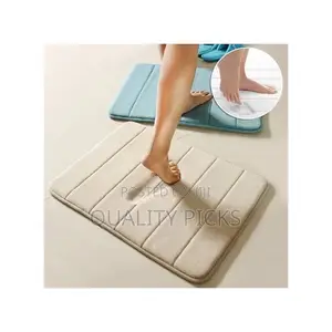 Kitchen Door Floor 40*60cm Bathroom Carpet Rug Memory Foam