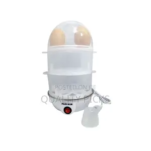 3 Layer Electric Egg Boiler/Cooker Home Machine, White