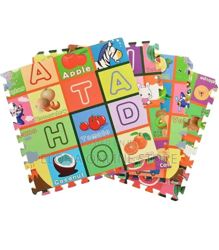 IRIS Interlocking Puzzle Mat 2 Ft. X 2 Ft. (4 Pieces)