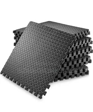 Interlocking Gym Flooring Mat 2 Ft. X 2 Ft. (4 Pieces)