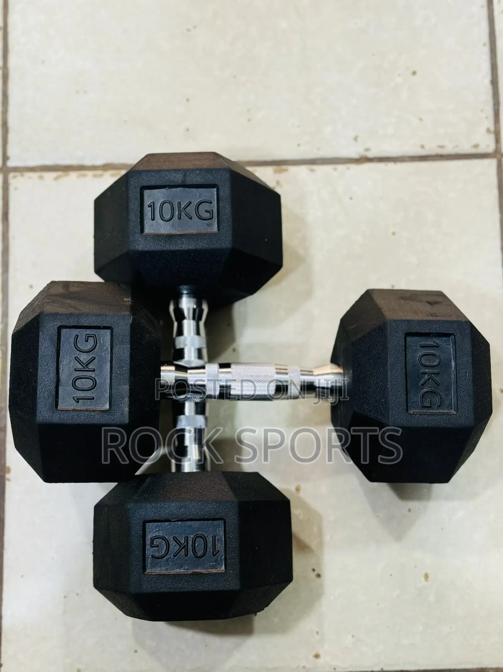 Brand New Hexagon Dumbells 10kg Pair