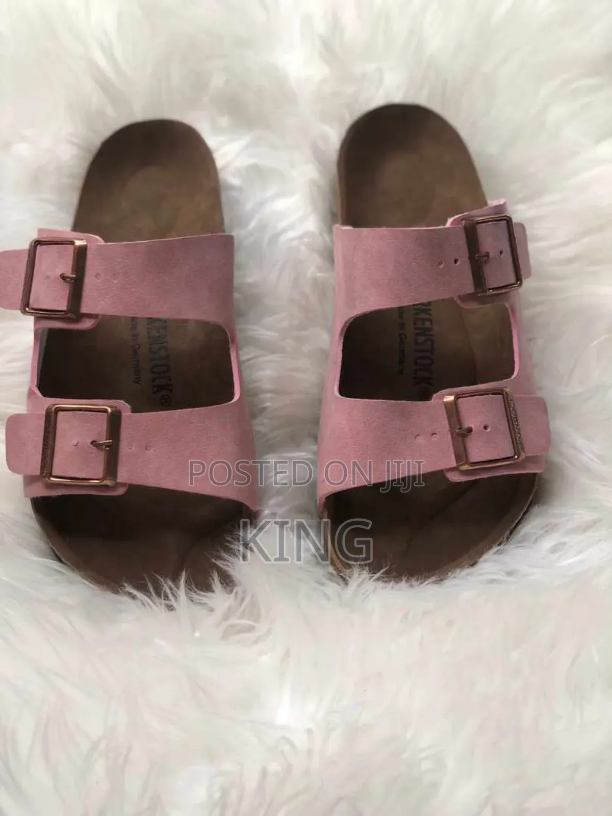 Tush Maroon Birkenstock Sandals