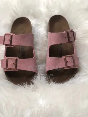 Tush Maroon Birkenstock Sandals