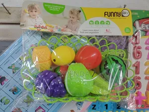 Brand New Plastic Basket of Fruits