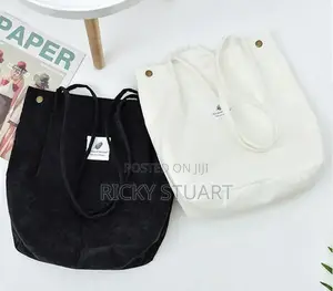 Shoulder Corduroy Tote Bag Women Handbag