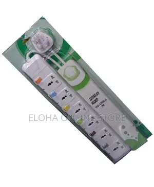 6 Way G T UK Power Extension
