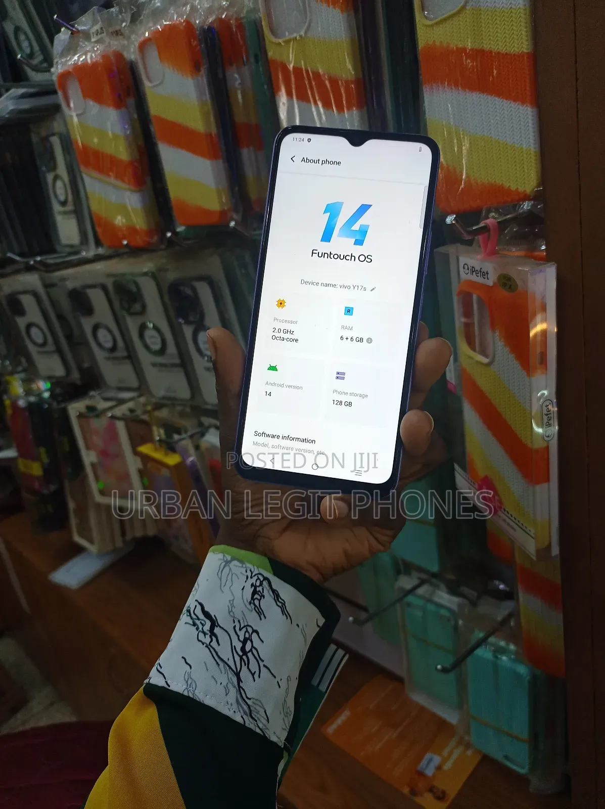 Vivo Y17s 128 GB Purple