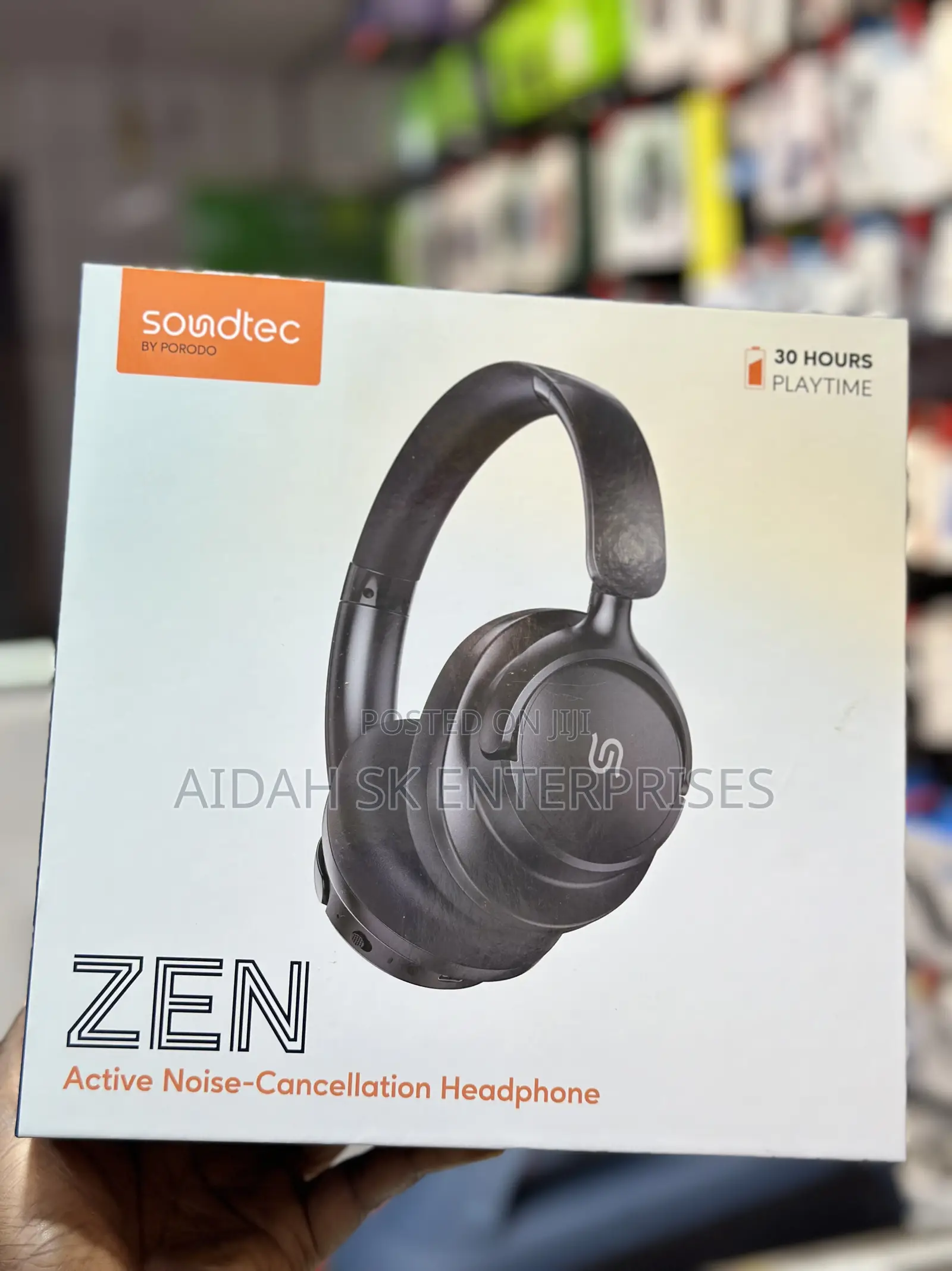 Porodo Soundtec Zen Active Noise-Cancellation Headphone
