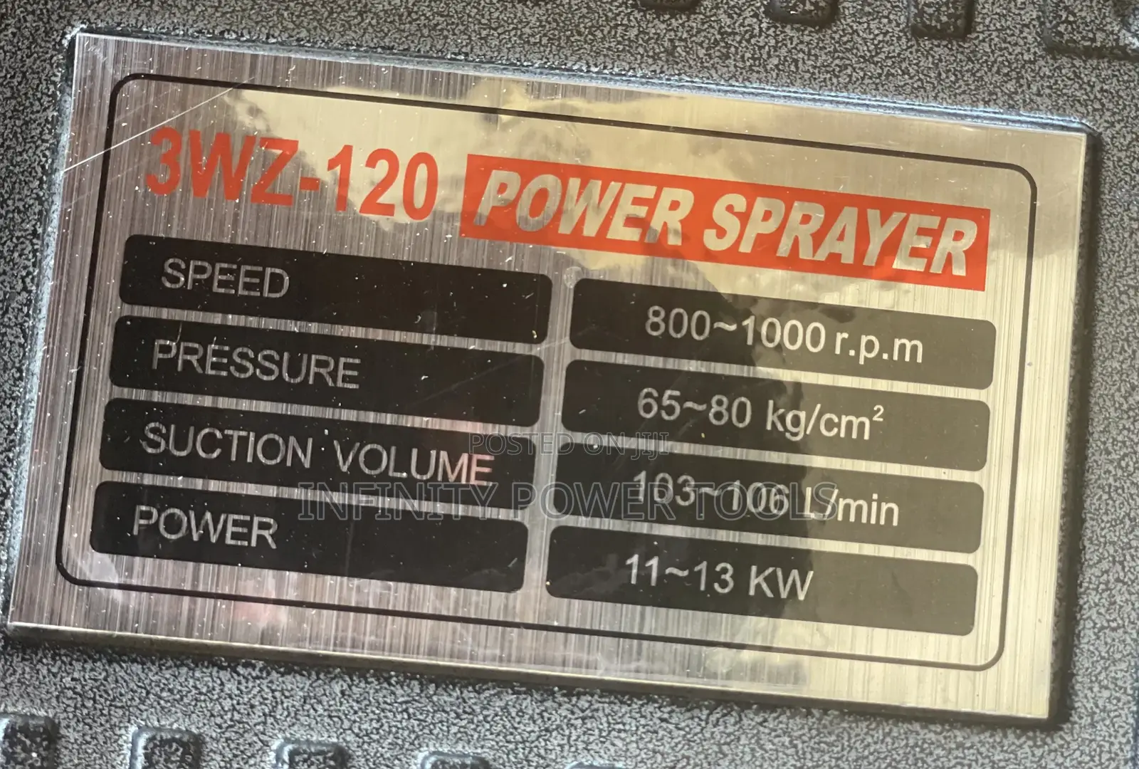 Power Sprayer 3wz-120