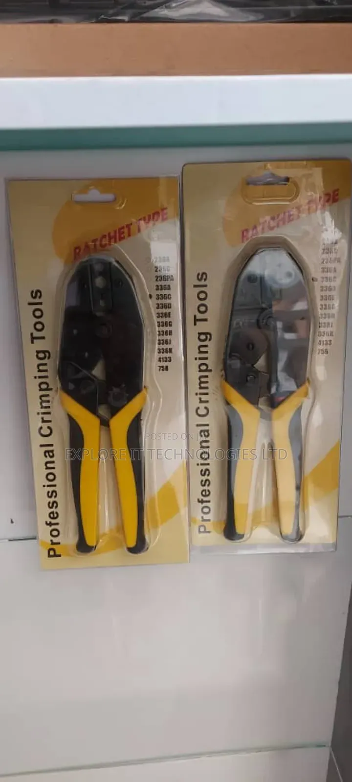 Crimping Tool Ratchet Type 336C