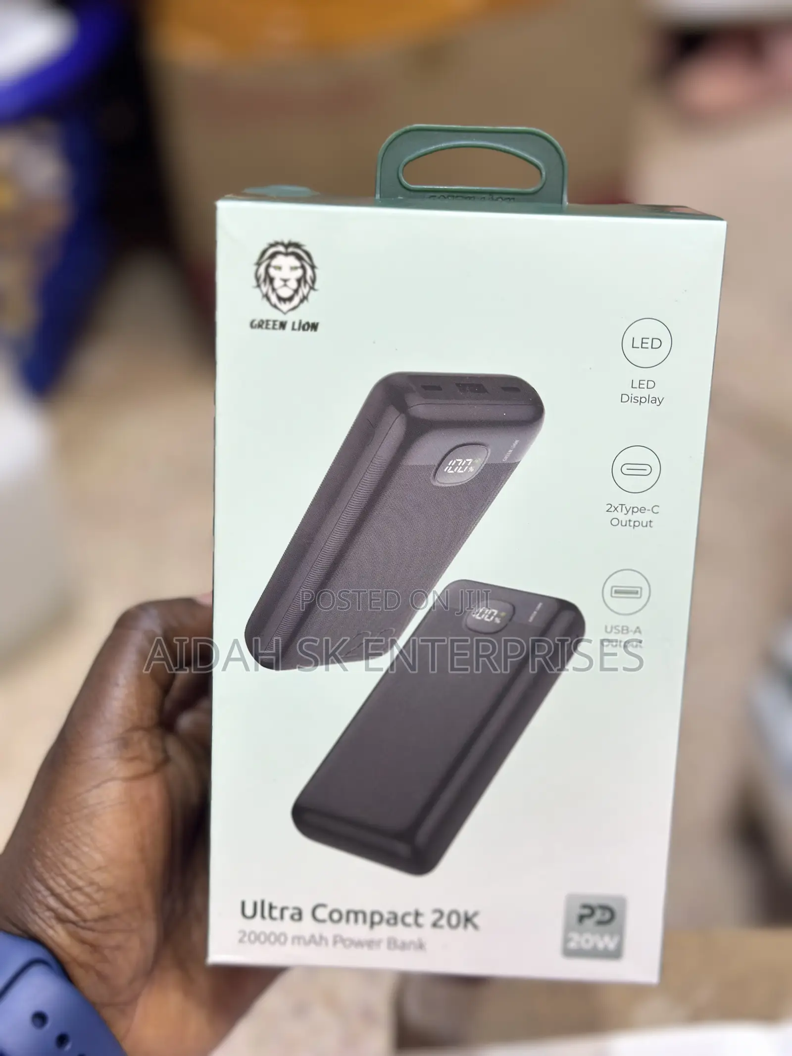 Greenlion Ultra Compact 20,000 Mah Power Bank