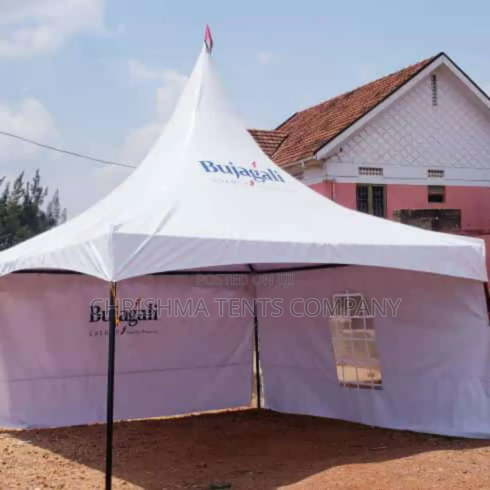 50seater Tent Birdal in Heavy Duty PVC Material White