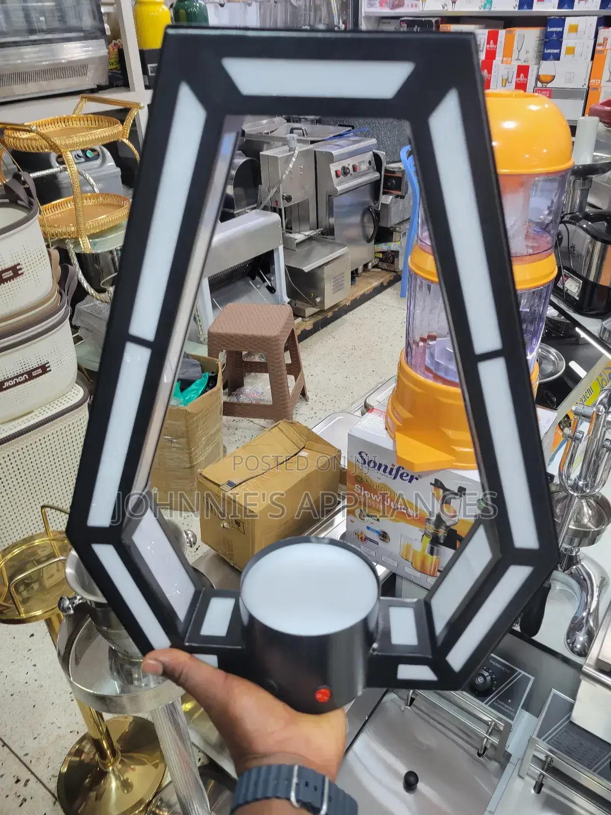 Bar Bottle Carrier or Holder Rechargeable