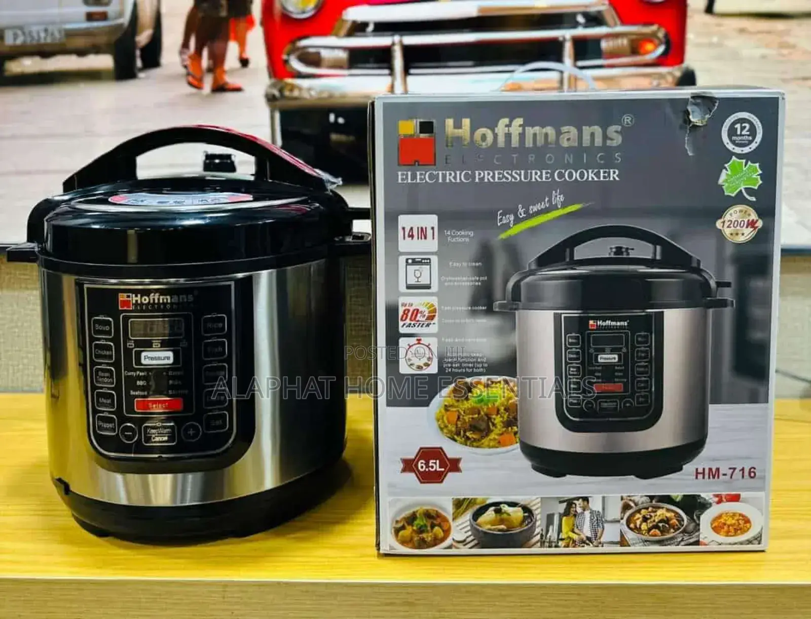 Hoffman 6.5 Electric Pressure Cooker