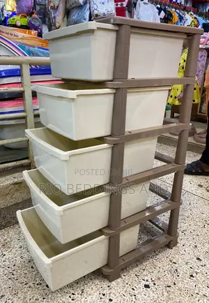 Plastic Trolley With Five Layers