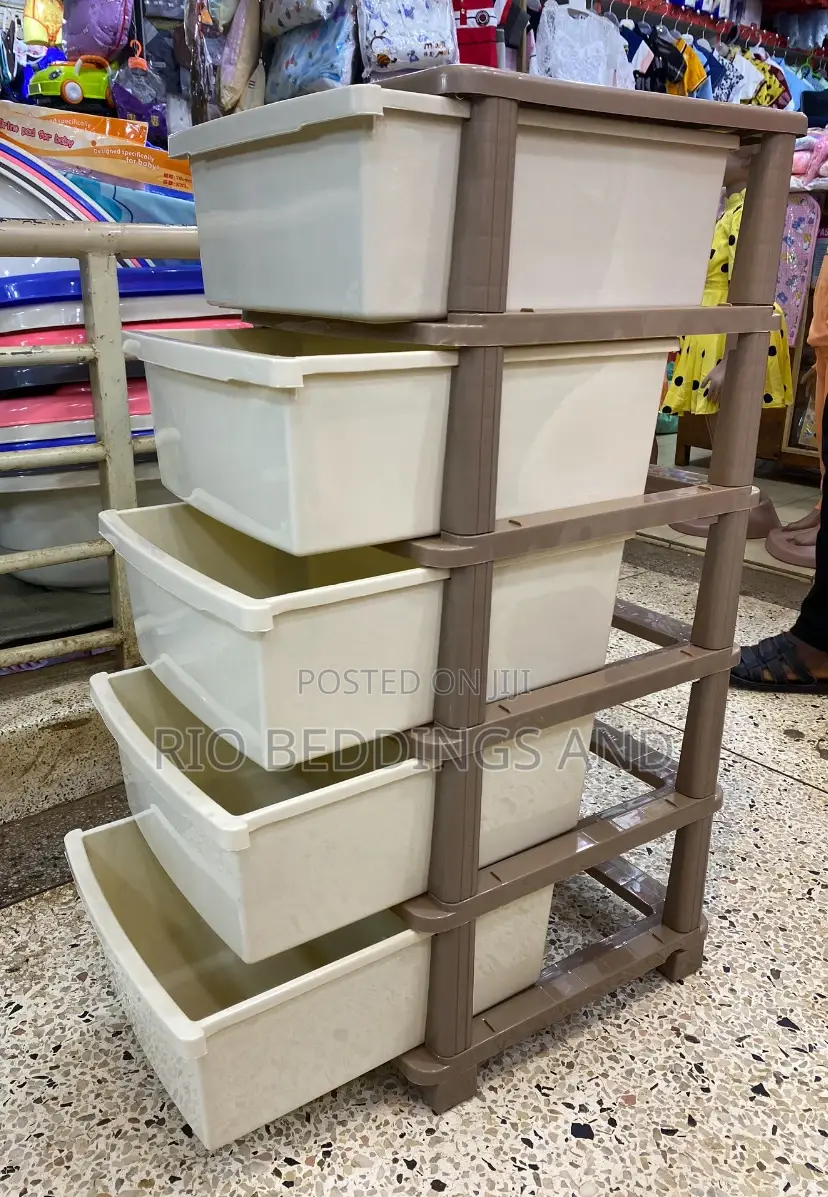 Plastic Trolley With Five Layers