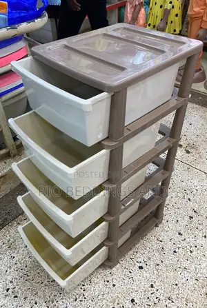 Plastic Trolley With Five Layers