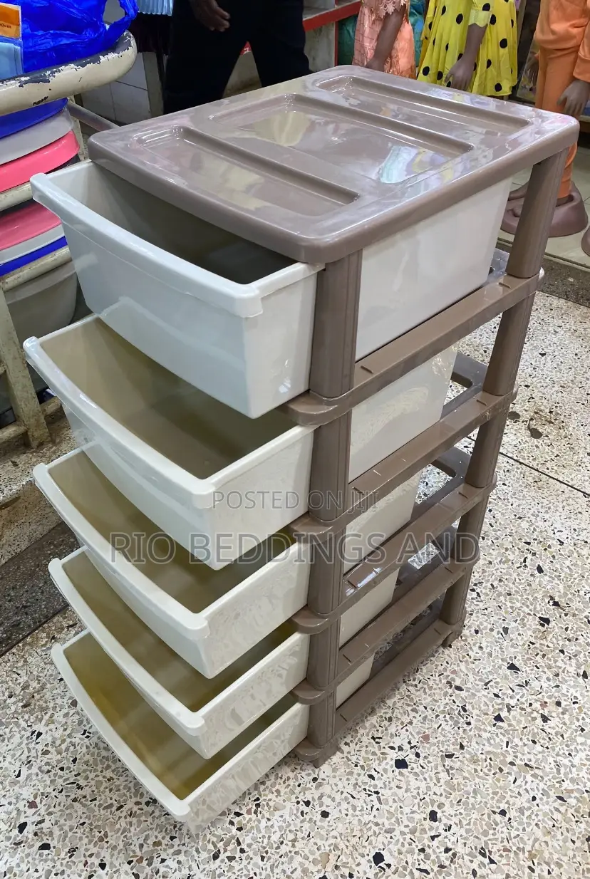 Plastic Trolley With Five Layers
