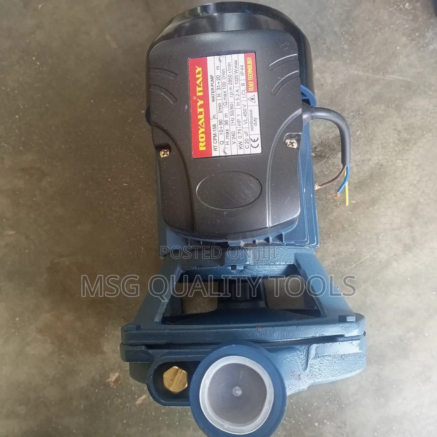 Surface Water Pump 1hp