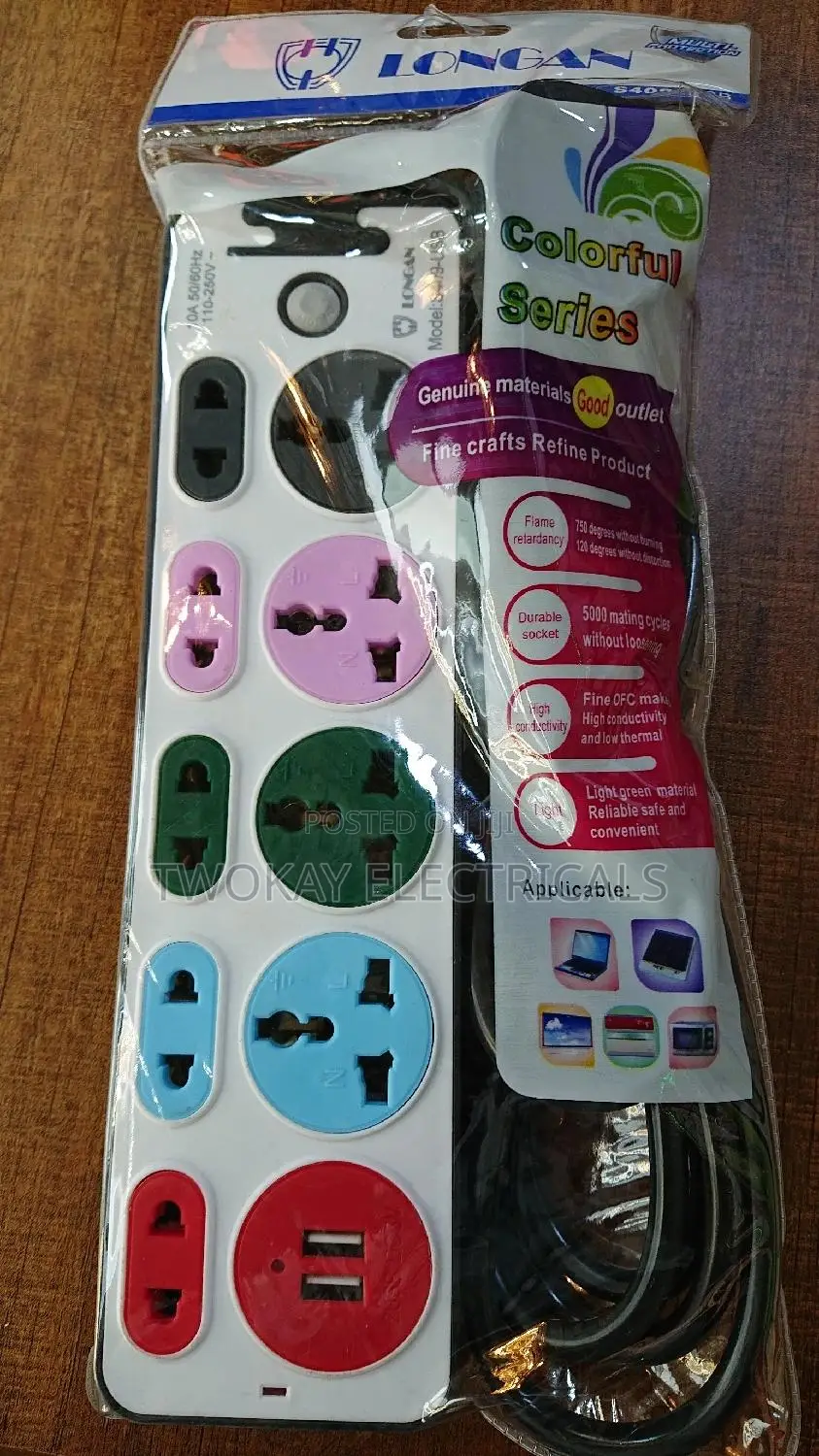5 Ways Power Extension With USB Ports