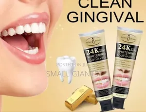  Pure Gold Whitening Toothpaste