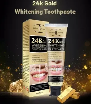  Pure Gold Whitening Toothpaste
