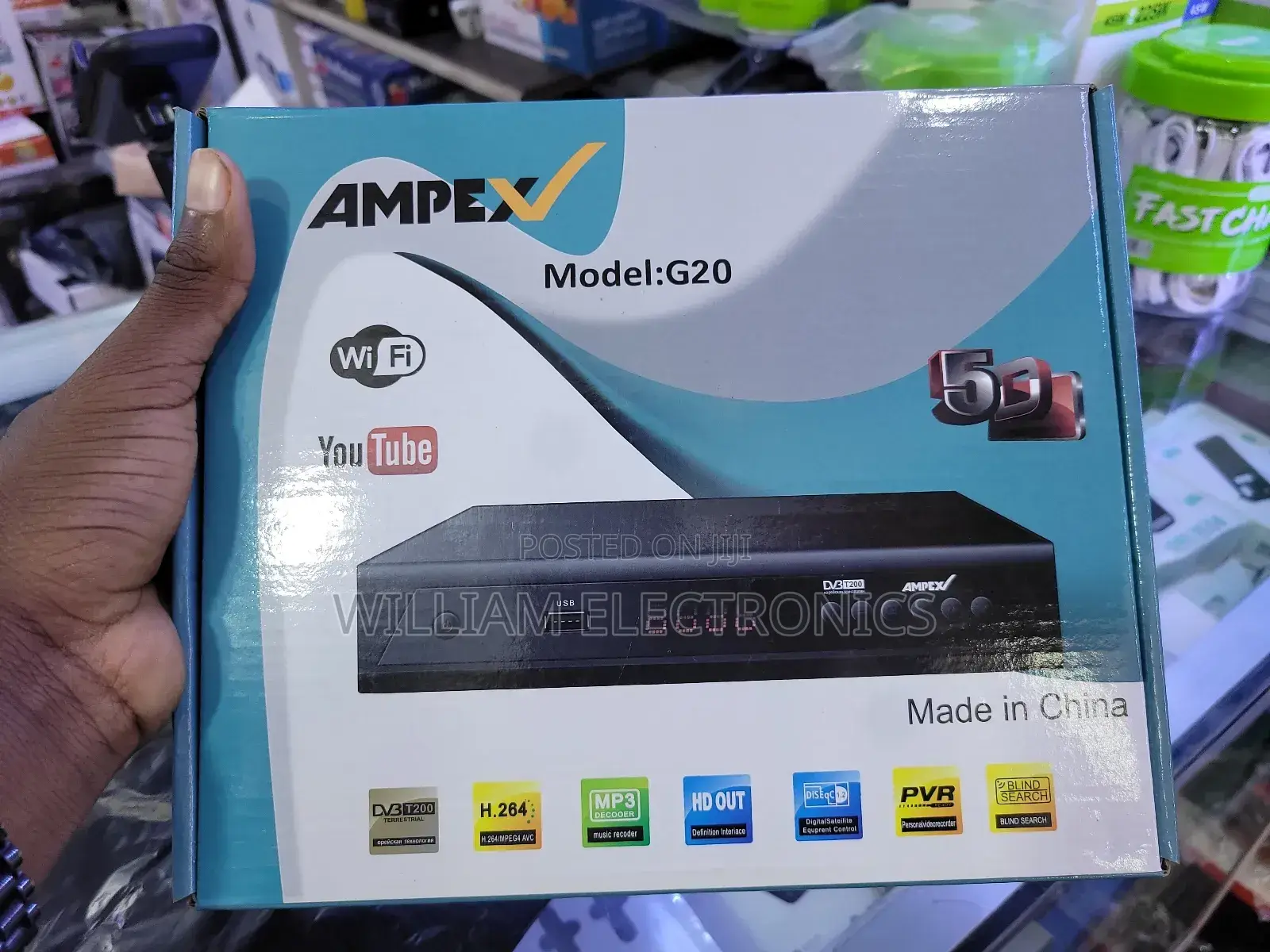 Ampex Portable Free to Air Decoder/Ampex Free to Air Decoder