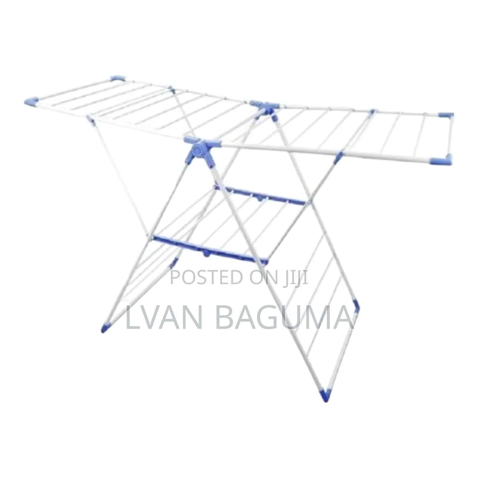 Metallic Clothes Drying Stand / Rack - White