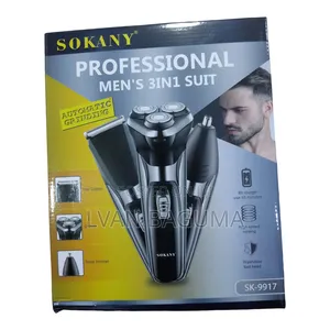 Photo - Sokany 3 in 1 Hair Clipper, Shaver and Nose Trimmer Machine