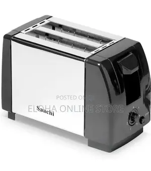 26 Saachi 2-Slice Toaster, Black, NL-TO-4567