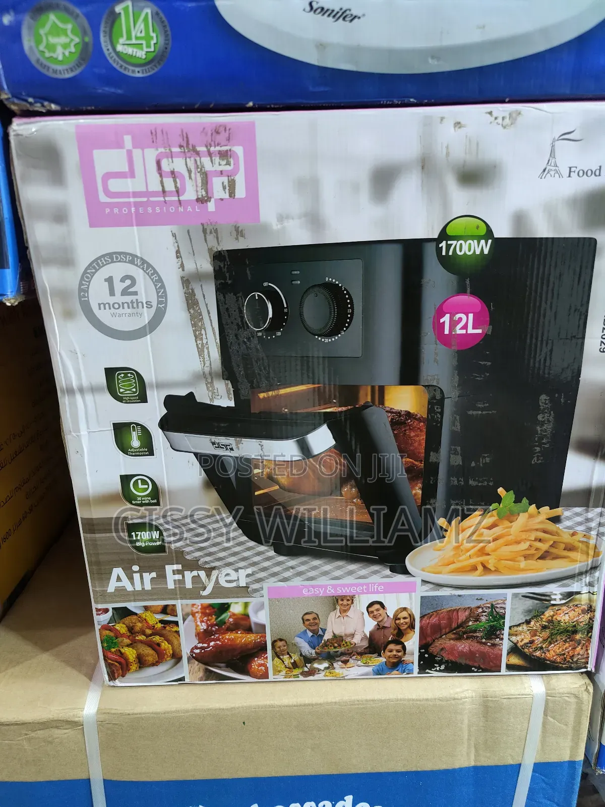 Multifunction Air Fryer Oven/DSP 12liter Air Fryer Oven 12l