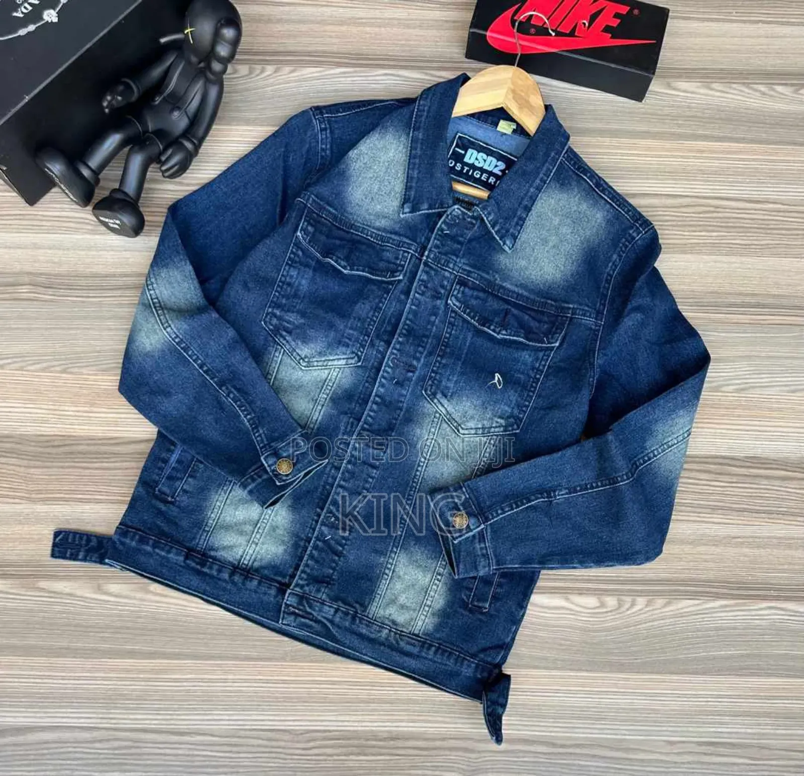 Denim Jacket. Low Flash Jean Jacket